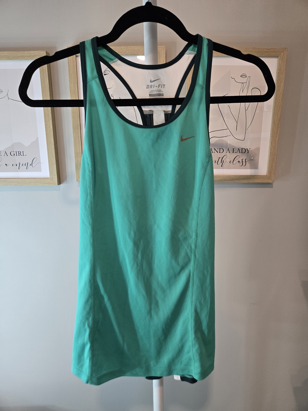 Nike Dri-FIT Teal Athletic Tank Top *read*